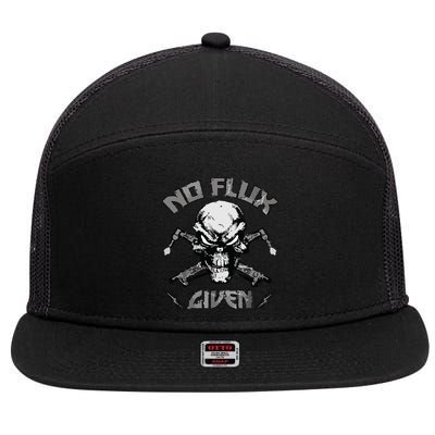 No Flux Given Weldr Welder Welding 7 Panel Mesh Trucker Snapback Hat