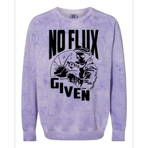 No Flux Given Funny Welder & Welding Colorblast Crewneck Sweatshirt