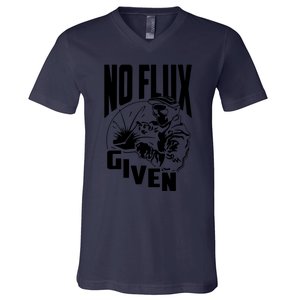 No Flux Given Funny Welder & Welding V-Neck T-Shirt