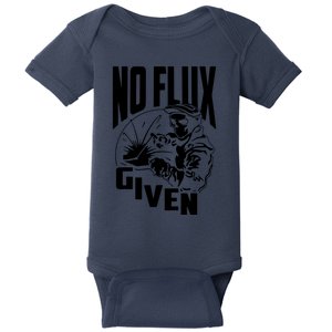 No Flux Given Funny Welder & Welding Baby Bodysuit