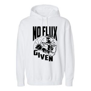 No Flux Given Funny Welder & Welding Garment-Dyed Fleece Hoodie