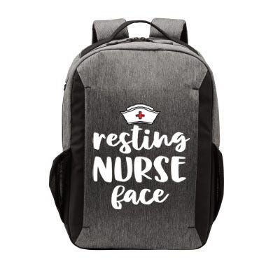 Nurse Funny Gift Funny Nursing Resting Nurse Face Great Gift Vector Backpack