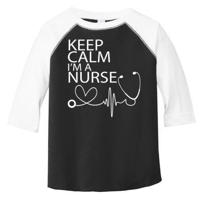 Nurse Funny Gift Cool Keep Calm Tee Cool Gift Toddler Fine Jersey T-Shirt