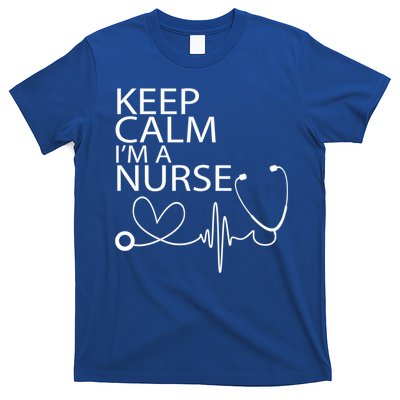 Nurse Funny Gift Cool Keep Calm Tee Cool Gift T-Shirt