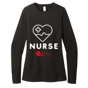 Nurse Funny Gift Womens CVC Long Sleeve Shirt