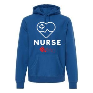 Nurse Funny Gift Premium Hoodie