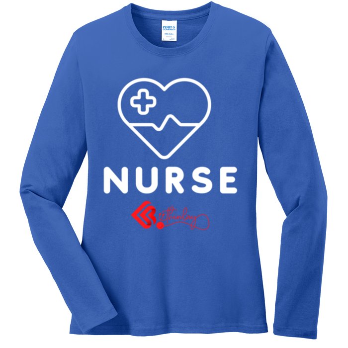 Nurse Funny Gift Ladies Long Sleeve Shirt