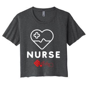 Nurse Funny Gift Women's Crop Top Tee