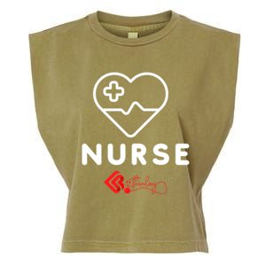 Nurse Funny Gift Garment-Dyed Women's Muscle Tee