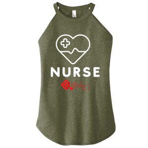 Nurse Funny Gift Women's Perfect Tri Rocker Tank