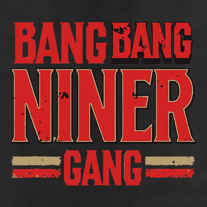 Niner Football Gang 7 Panel Mesh Trucker Snapback Hat