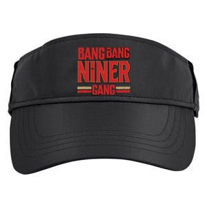 Niner Football Gang Adult Drive Performance Visor