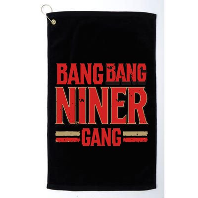 Niner Football Gang Golf Towel