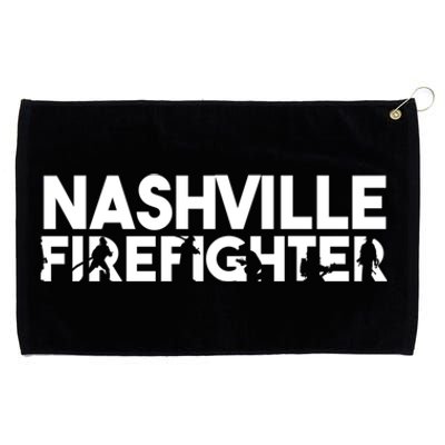 Nashville Firefighter Gift Firefighter Dad Gift Cute Gift Grommeted Golf Towel