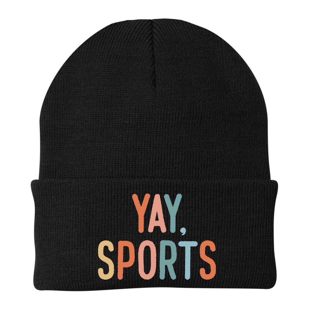 Nonsports Fan Go Sports Yay Sports Beanie