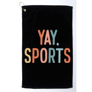 Nonsports Fan Go Sports Yay Sports Platinum Collection Golf Towel