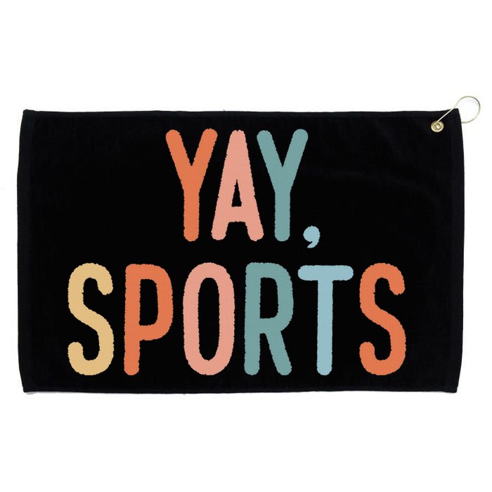 Nonsports Fan Go Sports Yay Sports Grommeted Golf Towel