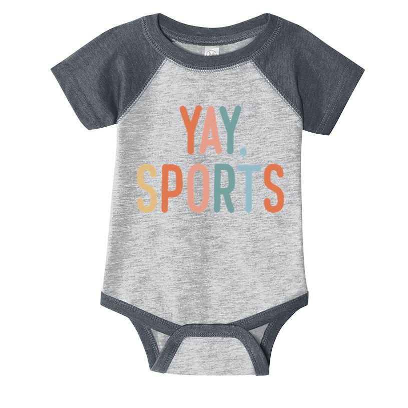 Nonsports Fan Go Sports Yay Sports Infant Baby Jersey Bodysuit