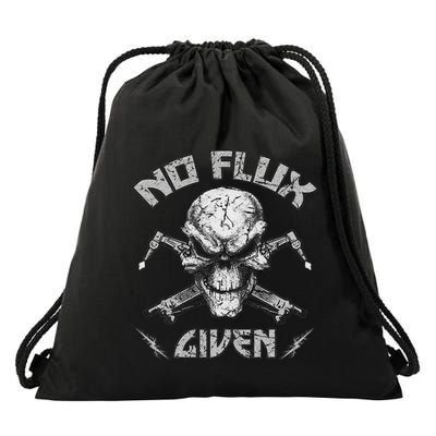 No Flux Given Weld Welder Welding Gift Drawstring Bag