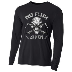 No Flux Given Weld Welder Welding Gift Cooling Performance Long Sleeve Crew