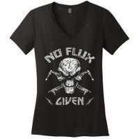 No Flux Given Weld Welder Welding Gift Women's V-Neck T-Shirt