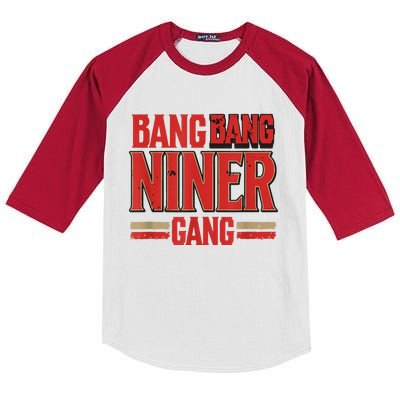 Niner Football Gang Kids Colorblock Raglan Jersey