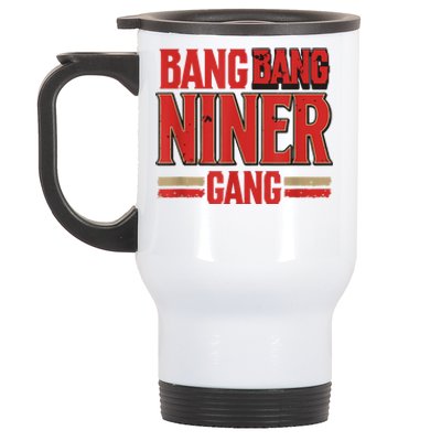 Niner Football Gang Stainless Steel Travel Mug