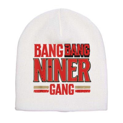 Niner Football Gang Short Acrylic Beanie