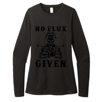 No Flux Given Welder Engineer Fabrication Engineering Weld Womens CVC Long Sleeve Shirt