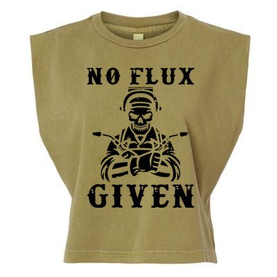 No Flux Given Welder Engineer Fabrication Engineering Weld Garment-Dyed Women's Muscle Tee