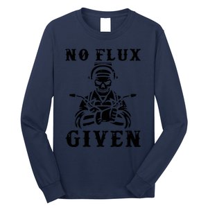 No Flux Given Welder Engineer Fabrication Engineering Weld Long Sleeve Shirt