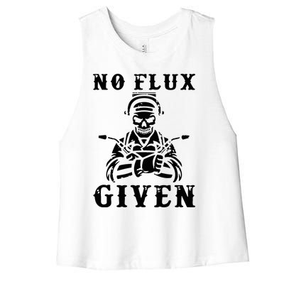 No Flux Given Welder Engineer Fabrication Engineering Weld Women's Racerback Cropped Tank