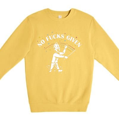 No Fucks Given Premium Crewneck Sweatshirt