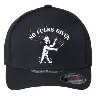 No Fucks Given Flexfit Unipanel Trucker Cap