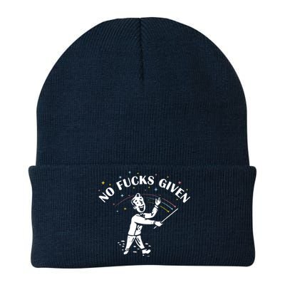 No Fucks Given Knit Cap Winter Beanie