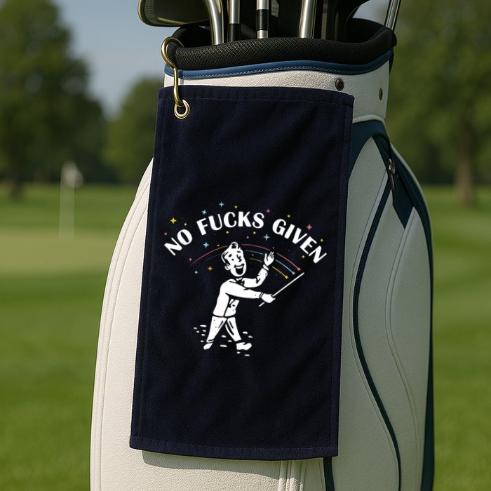 No Fucks Given Golf Towel