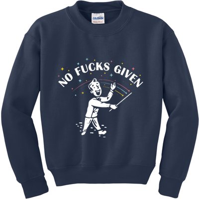 No Fucks Given Kids Sweatshirt