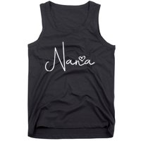 Nana For Grandma Women Christmas Mother's Day Birthday Gift Tank Top