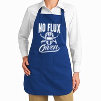 No Flux Given Full-Length Apron With Pockets