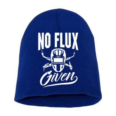 No Flux Given Short Acrylic Beanie