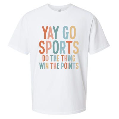 NonSports Fan Go Sports Yay Sports Sueded Cloud Jersey T-Shirt