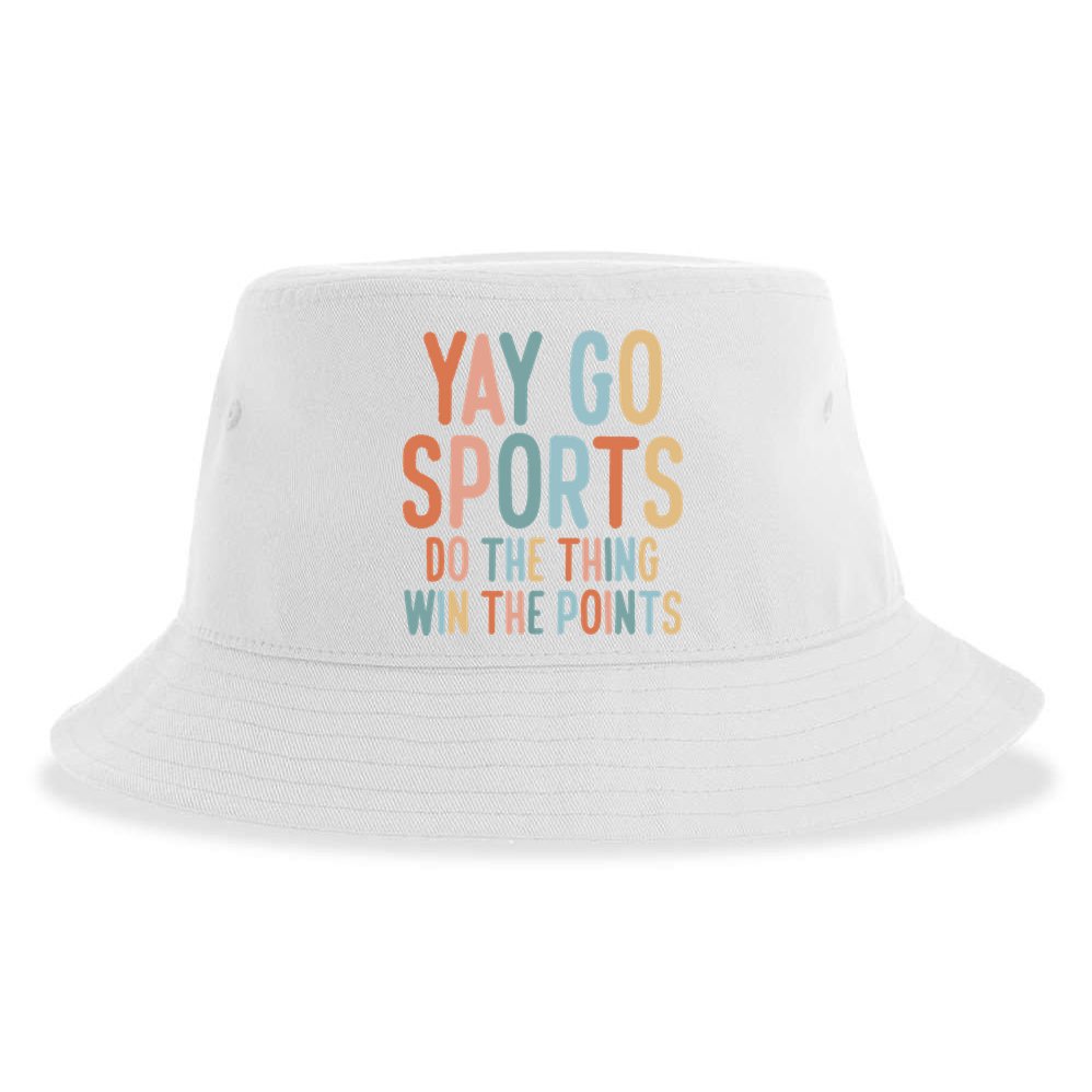 NonSports Fan Go Sports Yay Sports Sustainable Bucket Hat