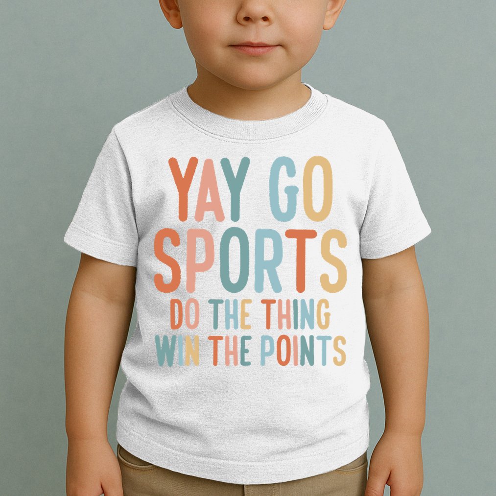 NonSports Fan Go Sports Yay Sports Toddler T-Shirt