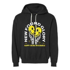 New Found Glory Happy Being Miserable Garment-Dyed Fleece Hoodie