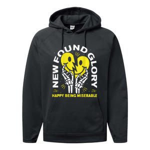 New Found Glory Happy Being Miserable Performance Fleece Hoodie