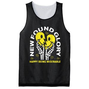 New Found Glory Happy Being Miserable Mesh Reversible Basketball Jersey Tank