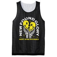 New Found Glory Happy Being Miserable Mesh Reversible Basketball Jersey Tank