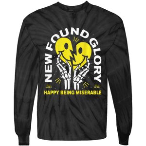 New Found Glory Happy Being Miserable Tie-Dye Long Sleeve Shirt