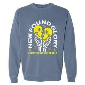 New Found Glory Happy Being Miserable Garment-Dyed Sweatshirt