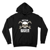 No Flux Given Skull Torch Craftsman Welding Welder Gift Tall Hoodie